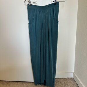 Anthropologie Tencel Midi Skirt